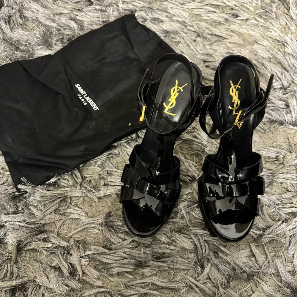 YSL patent leather heels - Picture 3 of 6